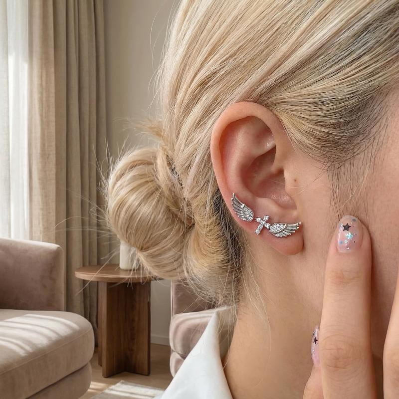 Orecchini a Croce con Ali d'An - Luxury Lifestyle For Women recensione e prezzo
