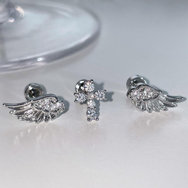 Orecchini a Croce con Ali d'An - Luxury Lifestyle For Women recensione e prezzo